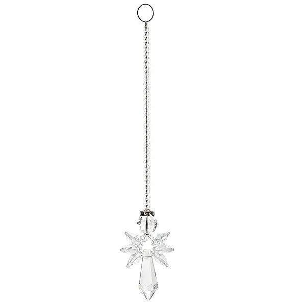 1Pc Glass Angel Pendant Decorations