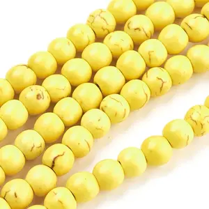 Synthetic Turquoise Beads Strands