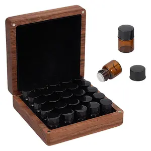25Pcs Glass Essential Oil Bottle