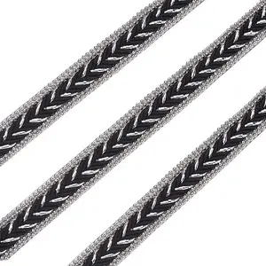 Hotfix with Two Rows Rhinestone