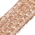 Transparent Glass Beads Strands