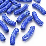 Opaque Spray Painted Acrylic Beads