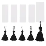 6Pcs Blank Kraft Paper Bookmark