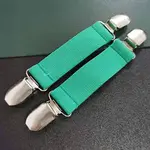 Polyester Kids Mitten Clips Iron Elastic Mitten and Glove Clips
