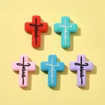 5Pcs 5 Colors Silicone Beads