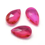 Faceted Glass Pendants