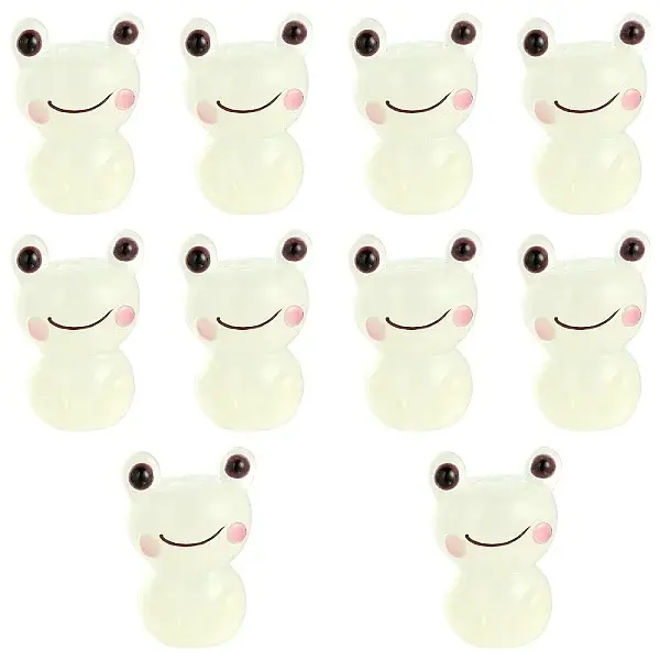 10Pcs Handmade Bumpy Lampwork Beads
