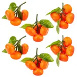 6Pcs 3 Styles Foam Artificial Fruit Model