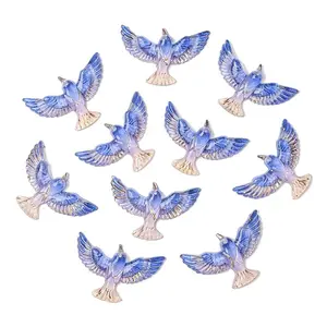 10Pcs Transparent Resin Cabochons