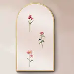 Waterproof Reflective Plastic Mirror Stickers