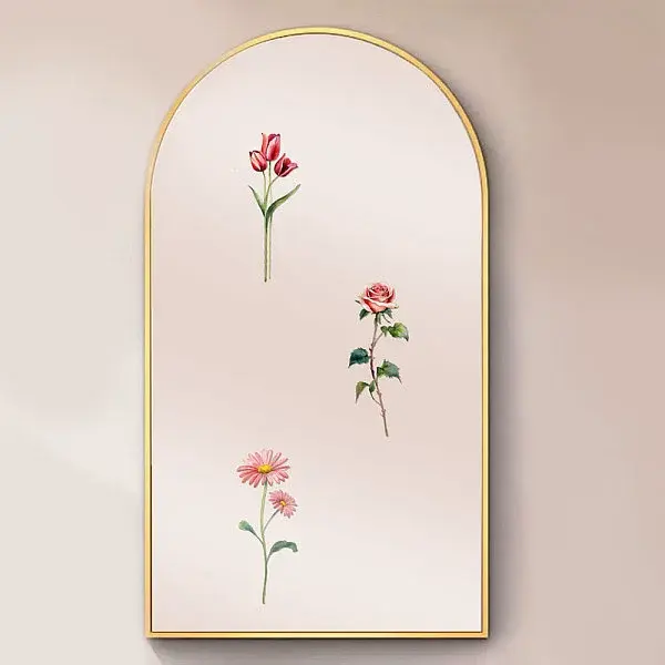Waterproof Reflective Plastic Mirror Stickers