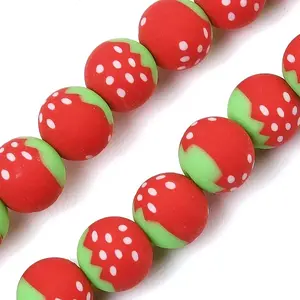 Handmade Polymer Clay Beads Strands