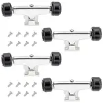Plastic & Aluminum Alloy Skateboard Bracket Bearing Wheel