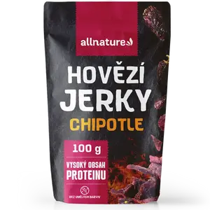 ALLNATURE BEEF Chipotle Jerky sušené maso 100 g