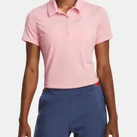Under Armour Tričko UA Playoff SS Polo-PNK - Dámské