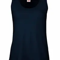 Dámské tričko Valueweight Vest Fruit of the Loom v námořnické modré barvě