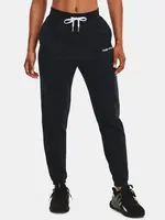 Under Armour Tepláky Essential Script Pant-BLK - Dámské