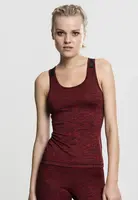 Dámský top červený/černý/černý