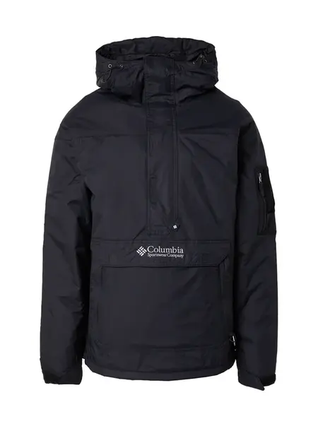 COLUMBIA Outdoorová bunda 'Challenger II'  čierna / biela