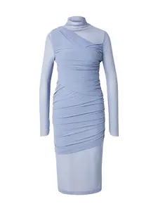 BOSS Šaty 'C_Etulia'  modrosivá