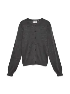 VERO MODA Kardigán 'AWCara'  antracitová