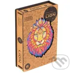 UNIDRAGON dřevěné puzzle - Lev, velikost KS