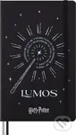 Moleskine - zápisník Harry Potter - Lumos (limitovaná edícia, stredný, linajkovaný)