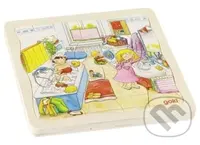 Můj den (Vícevrstvá vkládačka) - puzzle z kategorie Maxi dílky