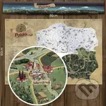 Stieracia mapa Poľska (Strieborná)