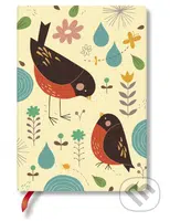 Paperblanks - zápisník Mother Robin (midi, linajkový)