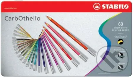 STABILO CarbOthello (60 kusov v kovom púzdro)