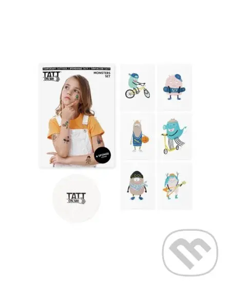 TATTonMe Tetovačky pre deti Príšerky sada