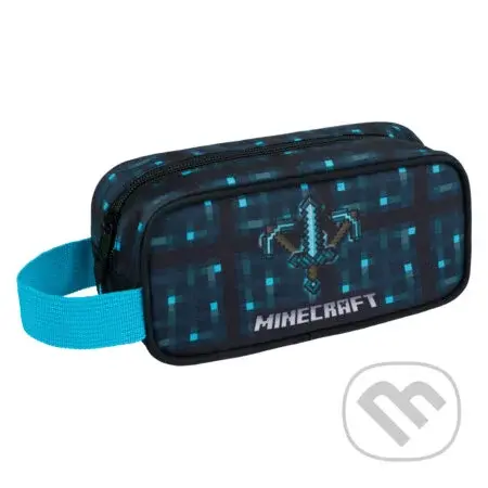 Penál Baagl Minecraft Blue Axe and Sword