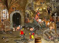 François Ruyer: Dungeon - puzzle z kategorie Umělecké