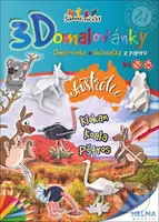 3D omalovánky Austrálie (Omalovánky a Skládačky z papíru) - kniha z kategorie Omalovánky