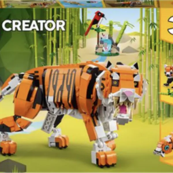 Majestátní tygr - LEGO Creator 3v1 (31129)