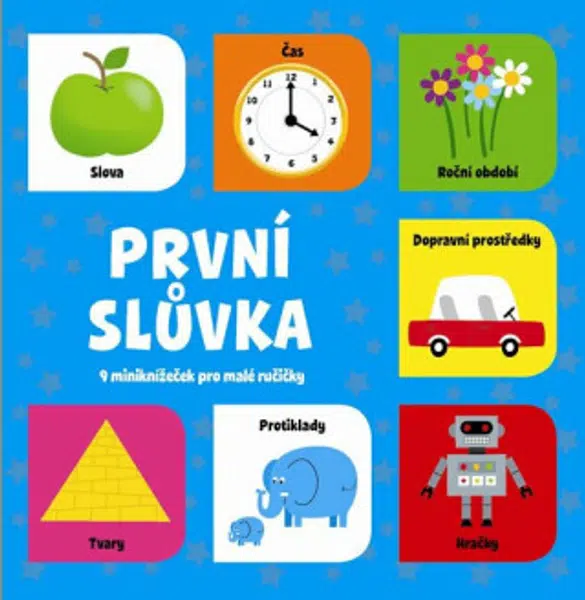 První slůvka – 9 miniknížeček pro malé ručičky