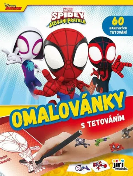 Omalovánky s tetováním Spidey