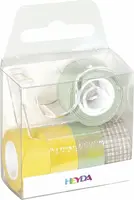 Páska papírová mini lepicí 5ks - žlutá