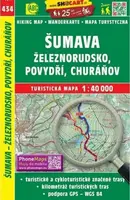 SC 434 Šumava - Železnorudsko, Povydří 1:40 000