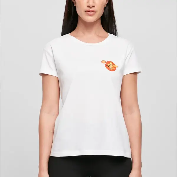 Women's T-Shirt Space Jam Tune Squad Lola Box Tee White