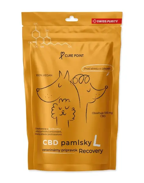 Cure Point CBD Recovery L pochoutka pro psy 100 g