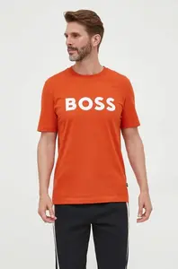 BOSS Bavlněné tričko BOSS