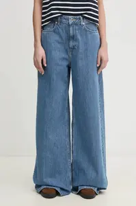 Džíny Pepe Jeans WIDE LEG JEANS UHW JAIMY