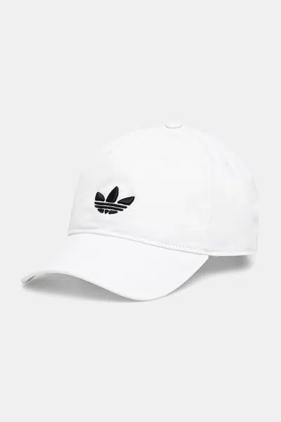 Kšiltovka adidas Originals BASEBALL AC bílá barva, hladká, JC6025