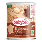 Babybio Nemléčná kaše s kakaem 220 g