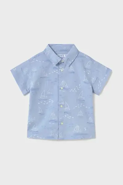 Dětská bavlněná košile Mayoral