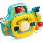 Toyz Interaktivní hračka se zvukem, volant - tyrkysový