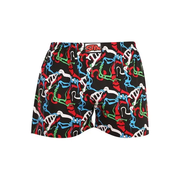 Styx Pánské trenky art klasická guma jungle (A1157) S