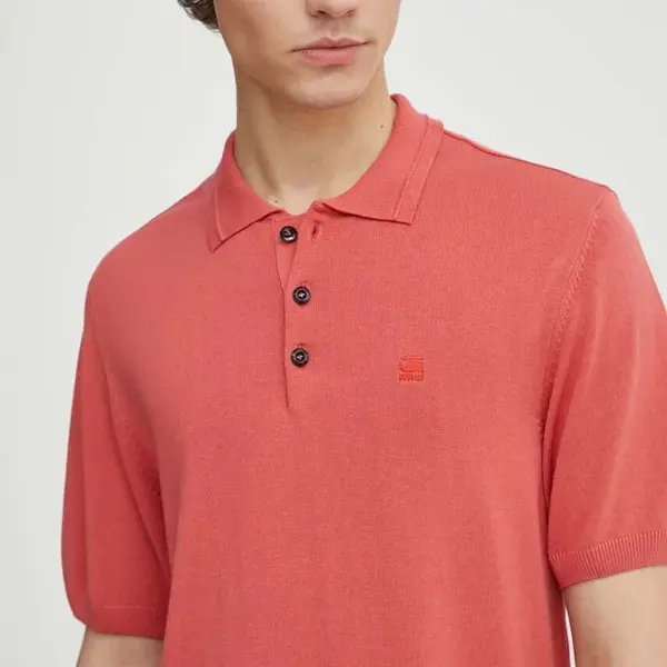 Polo tričko G-Star růžová barva, D24663-D618
